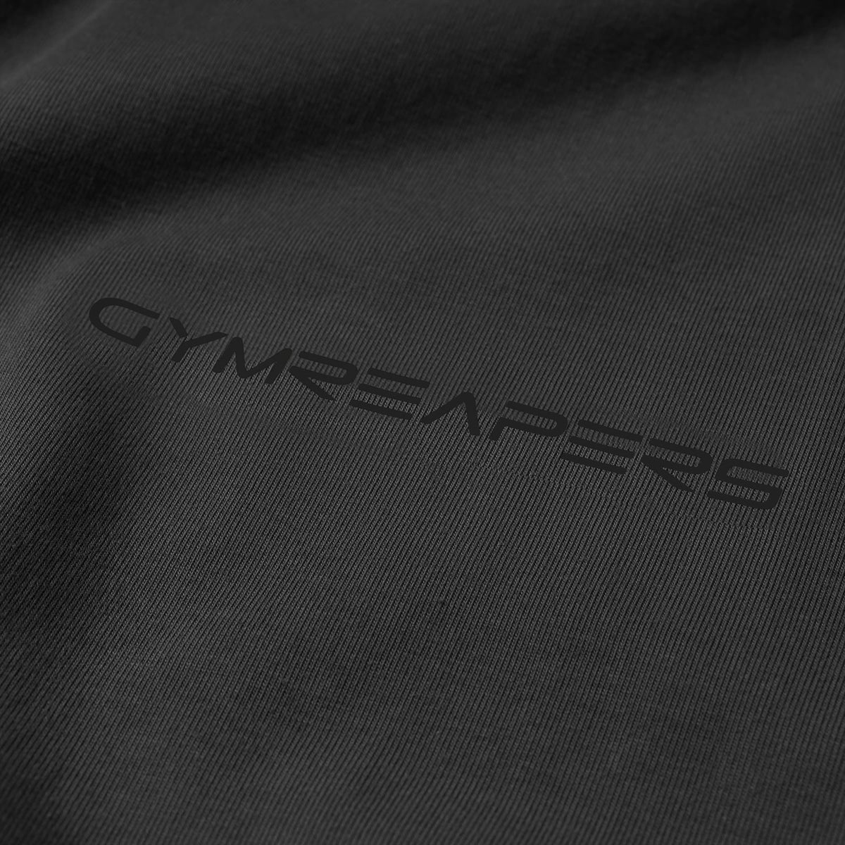 Axis Muscle Tank - Black/Black tonal Gymreapers logo detail