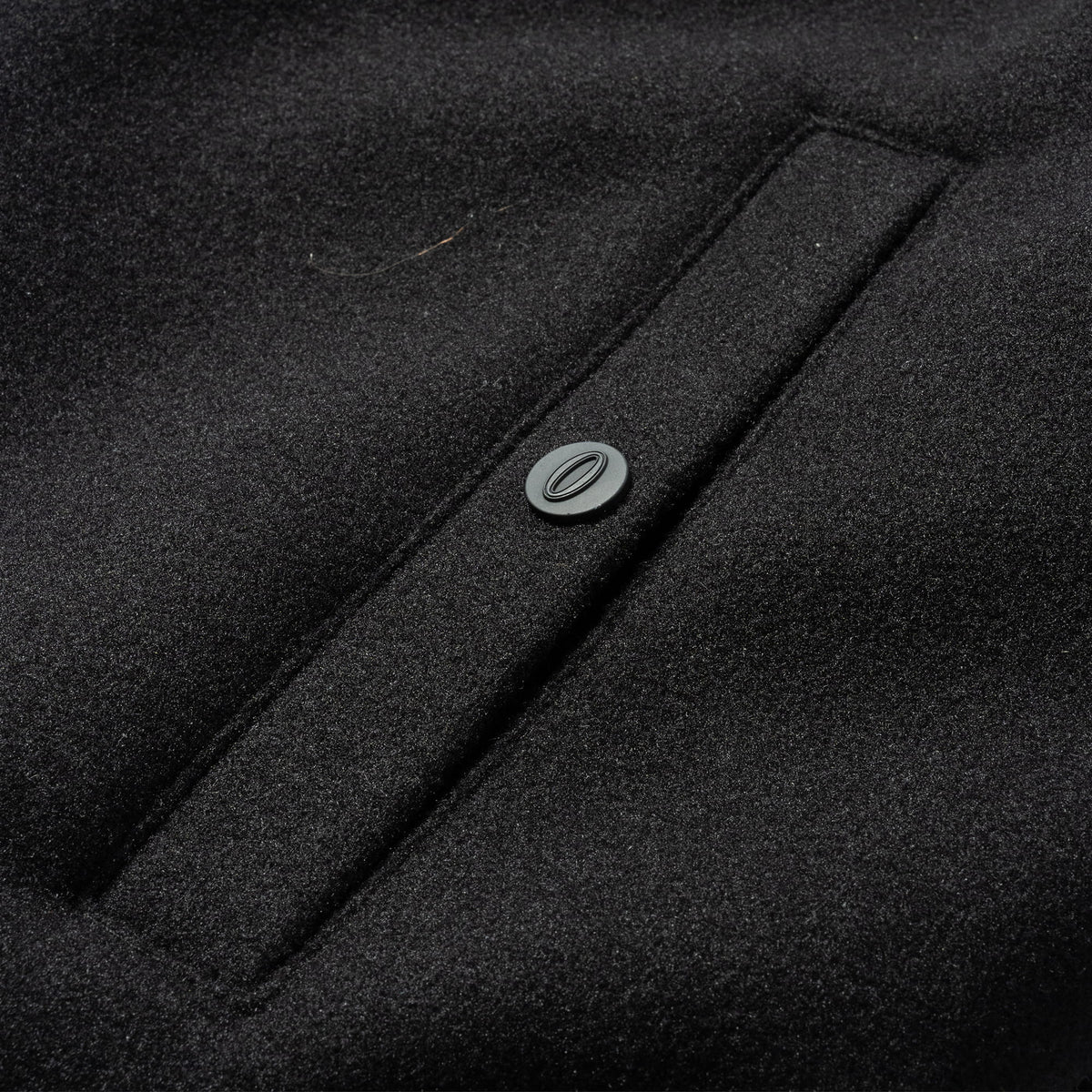Olympia Champions Gold Varsity Jacket in Black – Chest Pocket Detail
