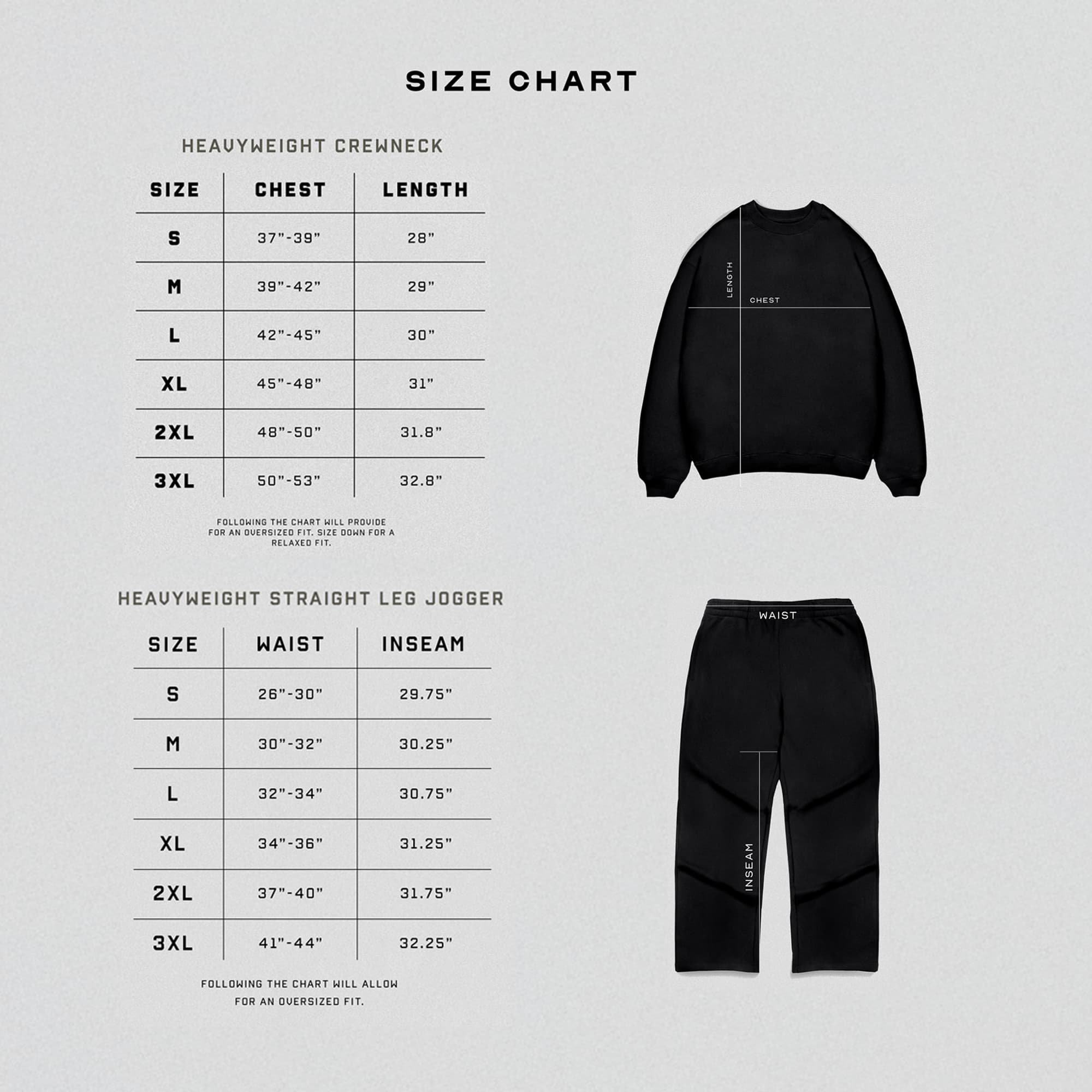 Heavyweight Crew Warm-Up Set