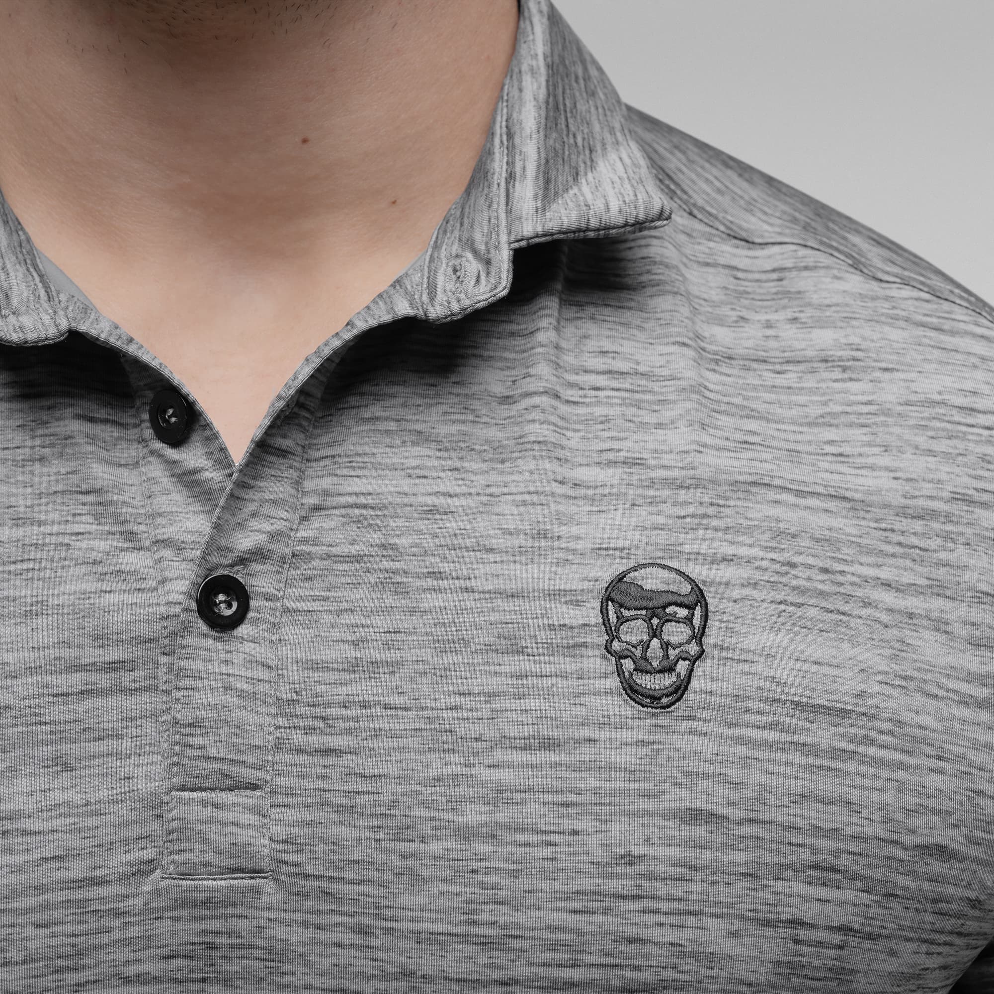 Legion Polo - Heather Gray