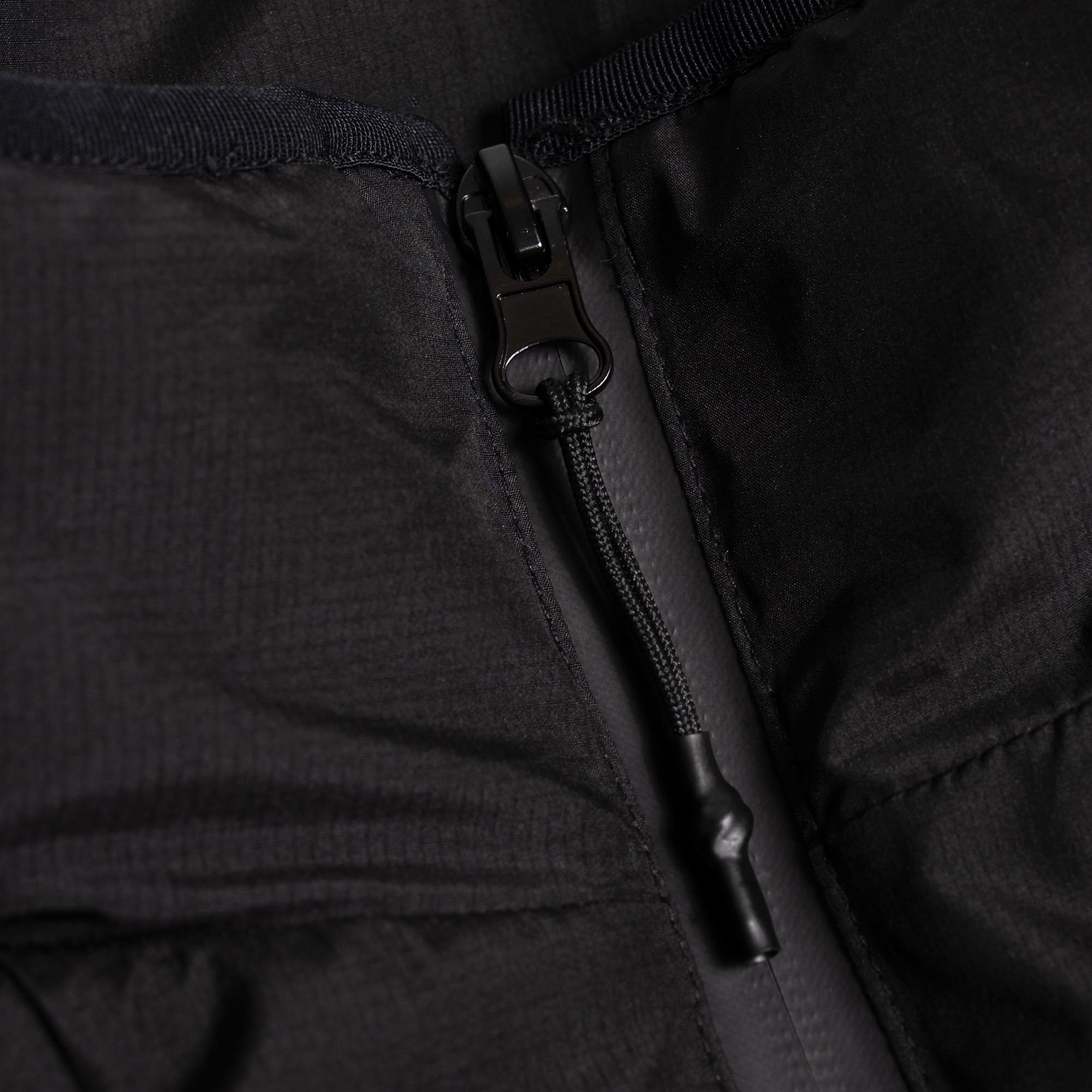 Arktik Puffer Jacket close up detail shot of zipper