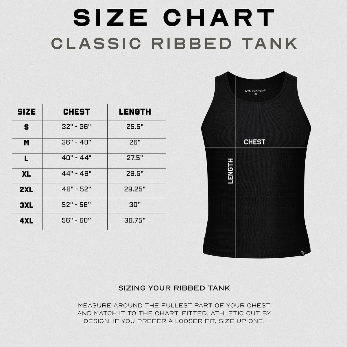 Men's Ribbed Tank 3-Pack - Black / Gray / White
