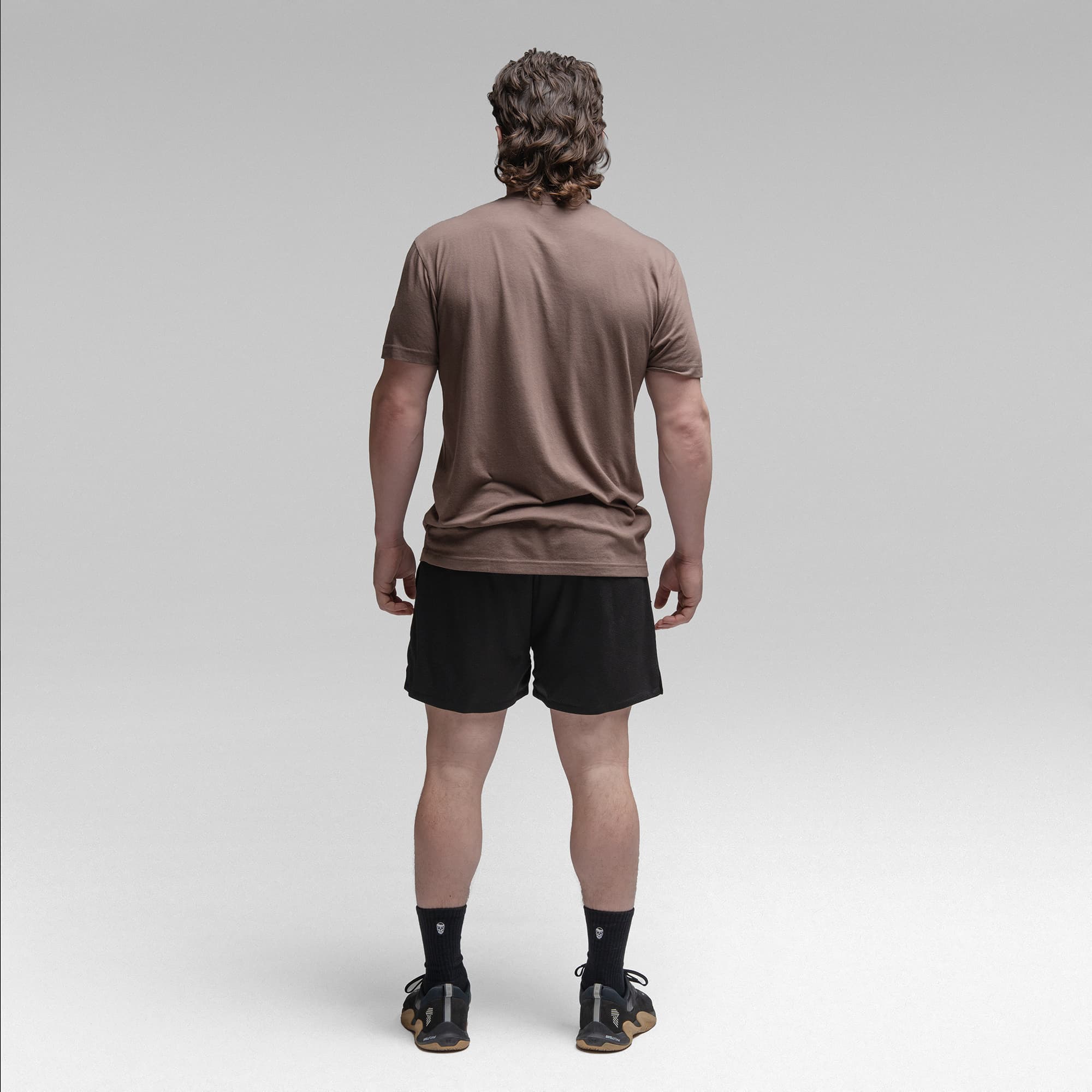 Active Tri-Blend Basic Tee - Toffee/Black