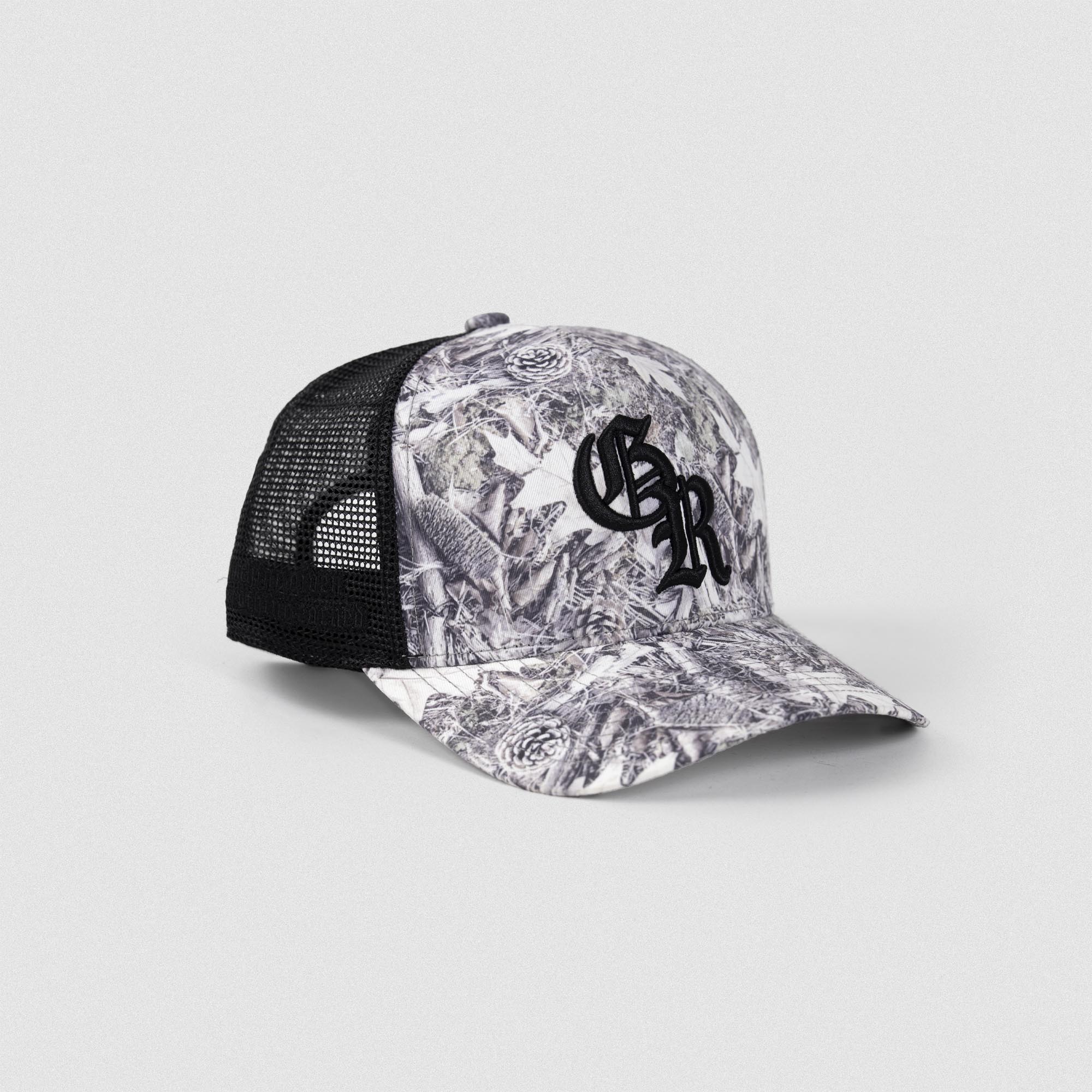 Camo 5-Panel Initial Trucker Hat main image