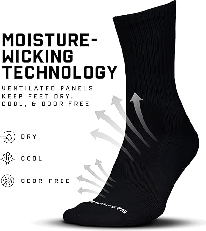 Crew Socks - Black