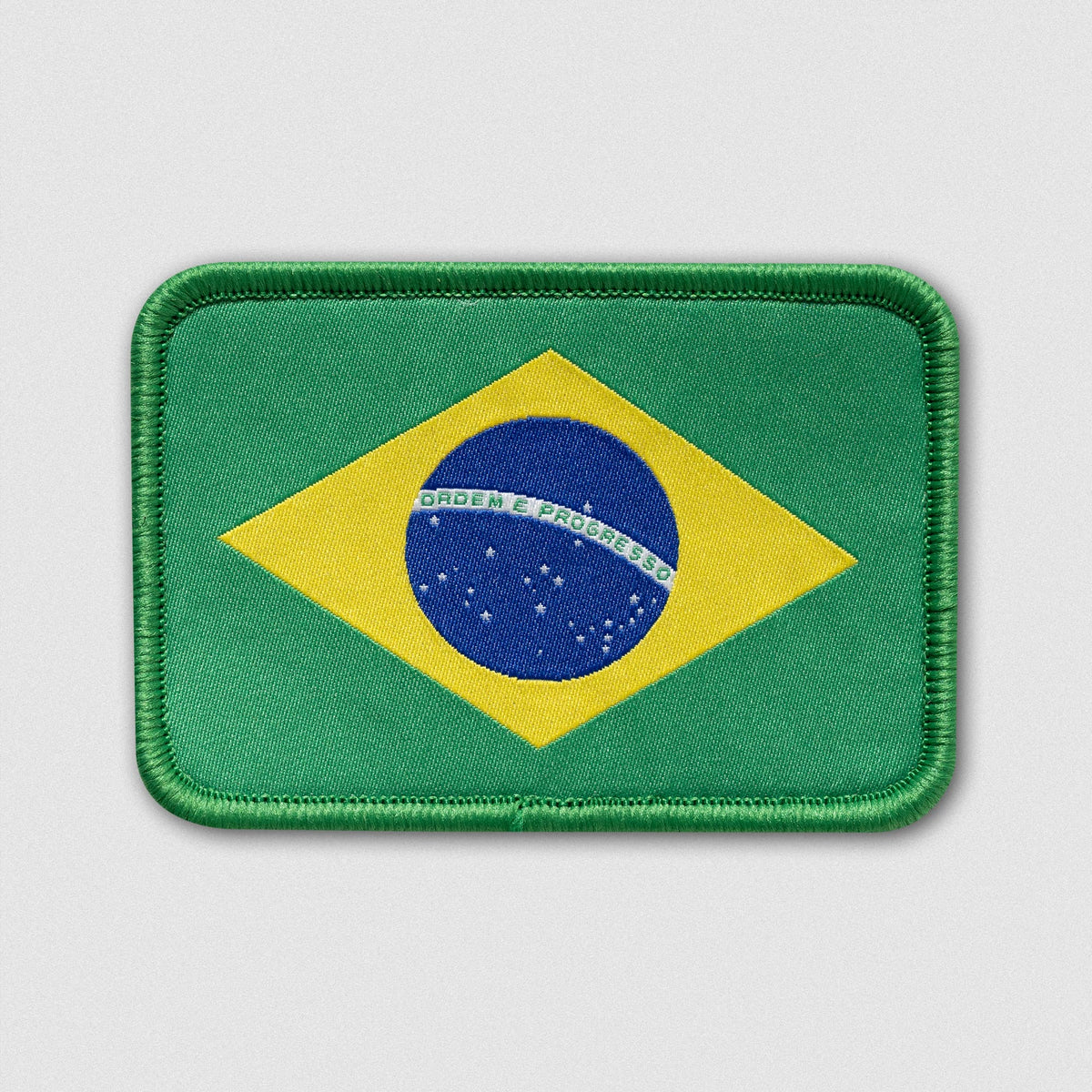 Brazil country flag patch for Olympia worldwide event