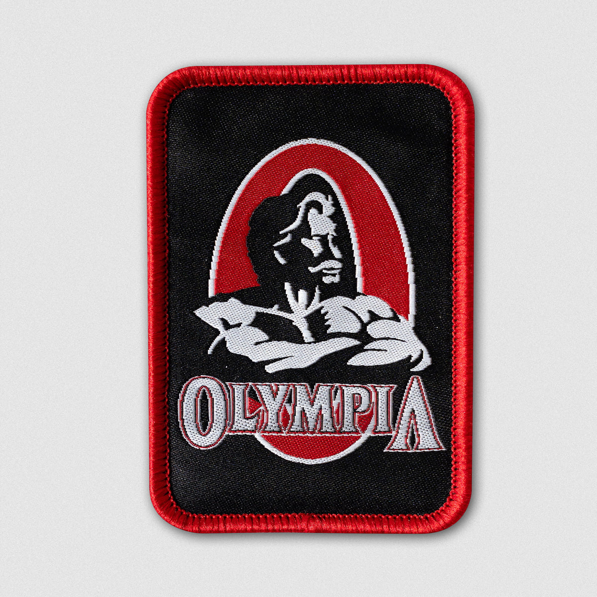Fabric patch for Olympia Bodybuilding Event Classis Signature logo