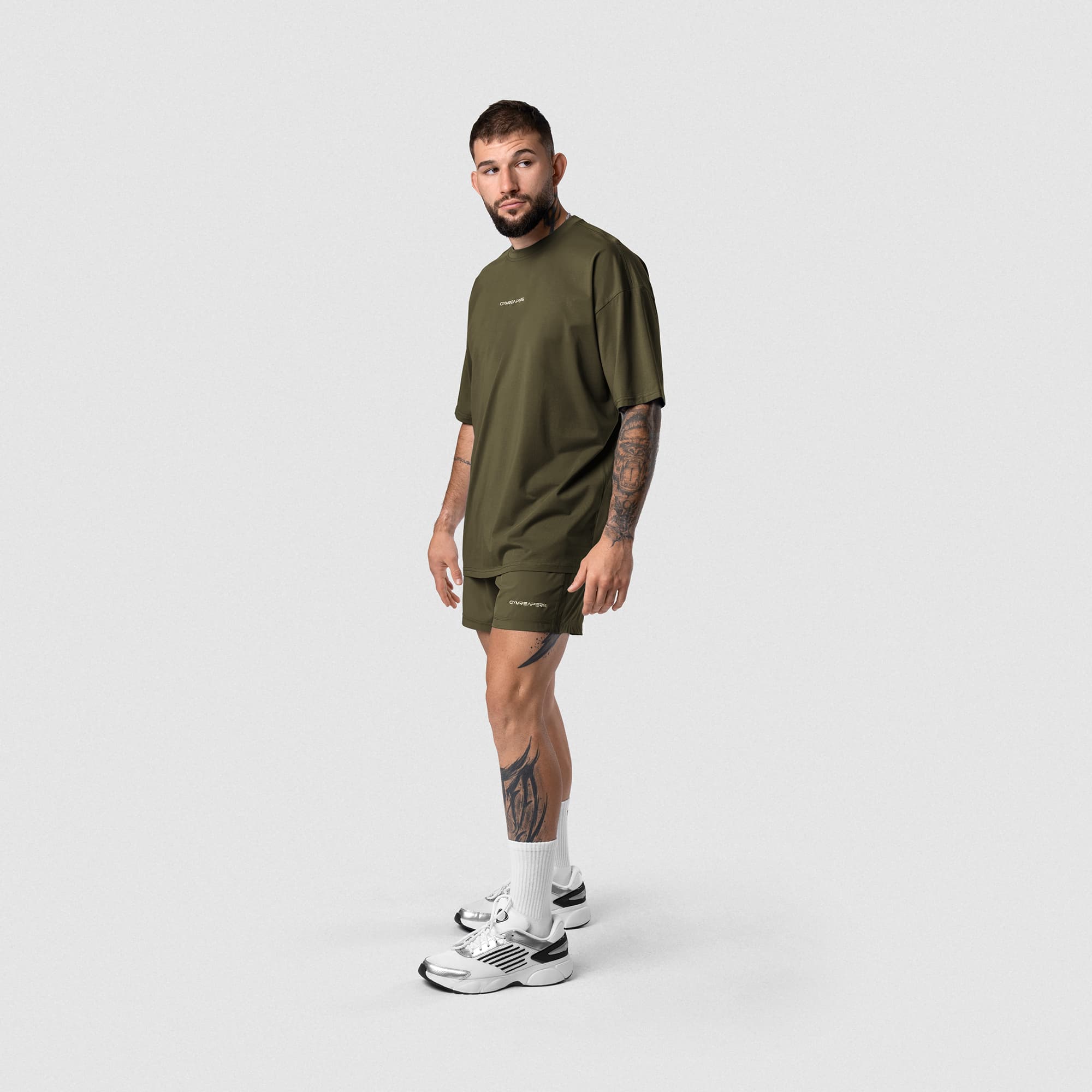 Axis Box Tee - OD Green