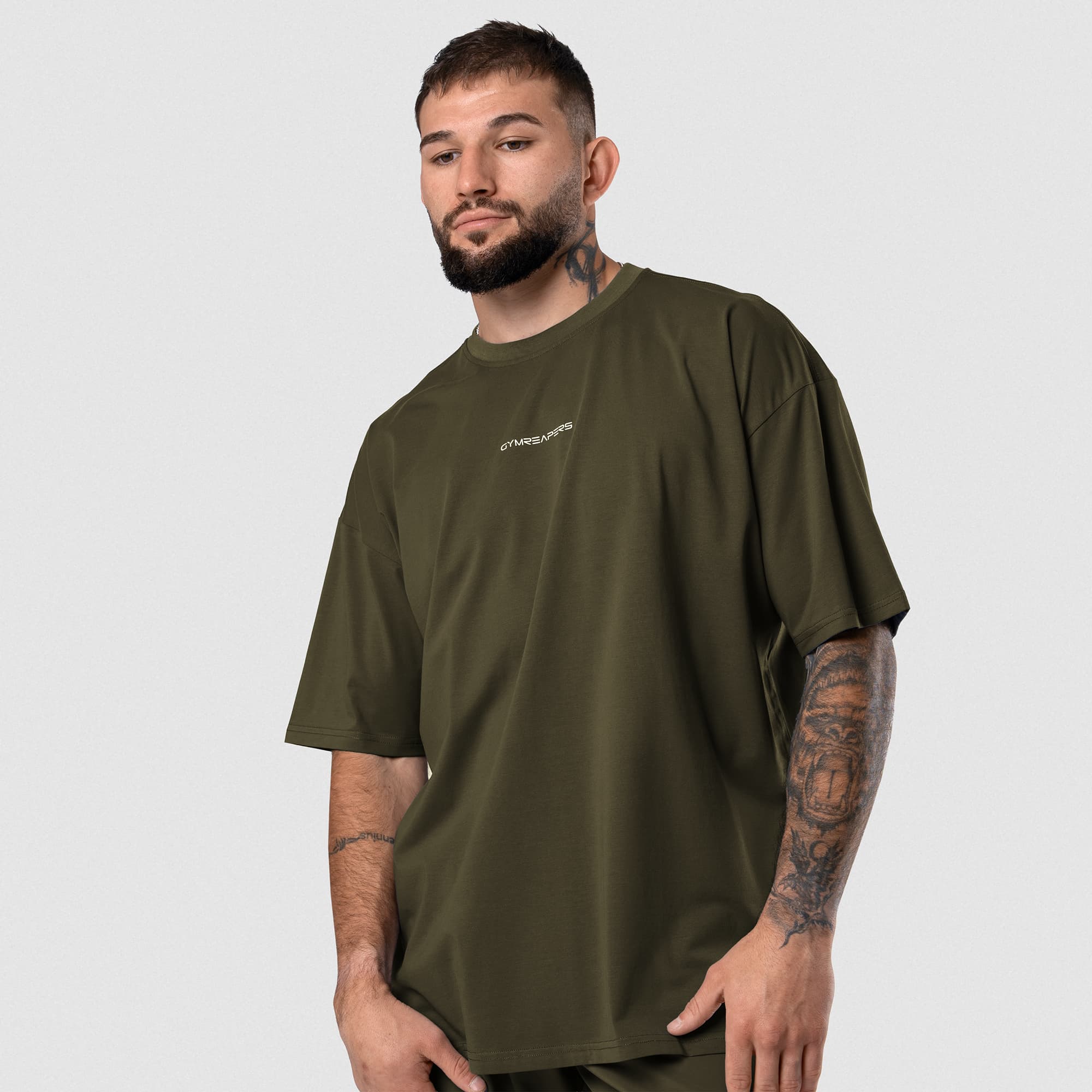Axis Box Tee - OD Green
