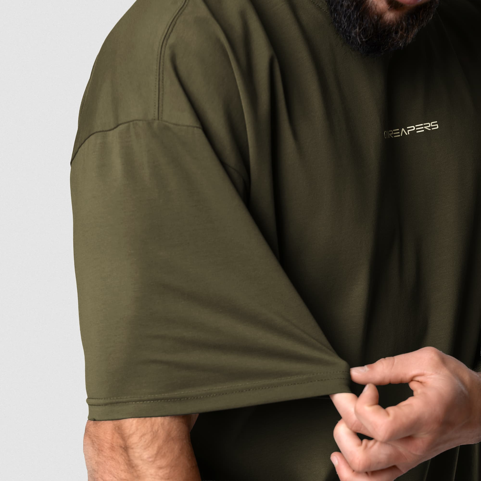 Axis Box Tee - OD Green