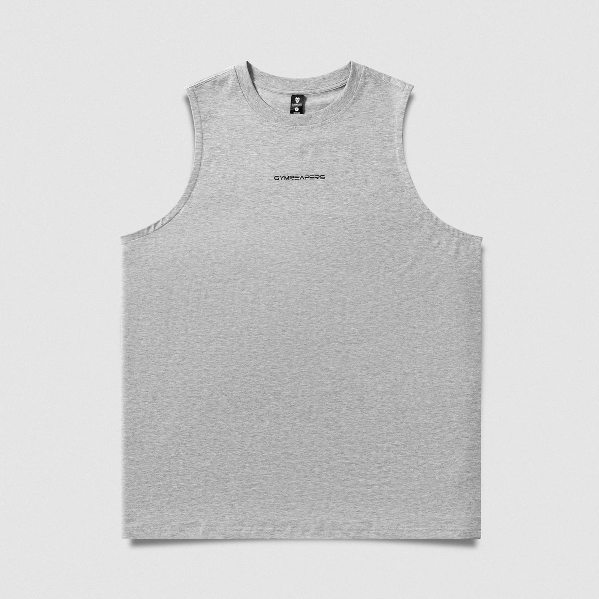 Axis Muscle Tank - Heather Gray front product view