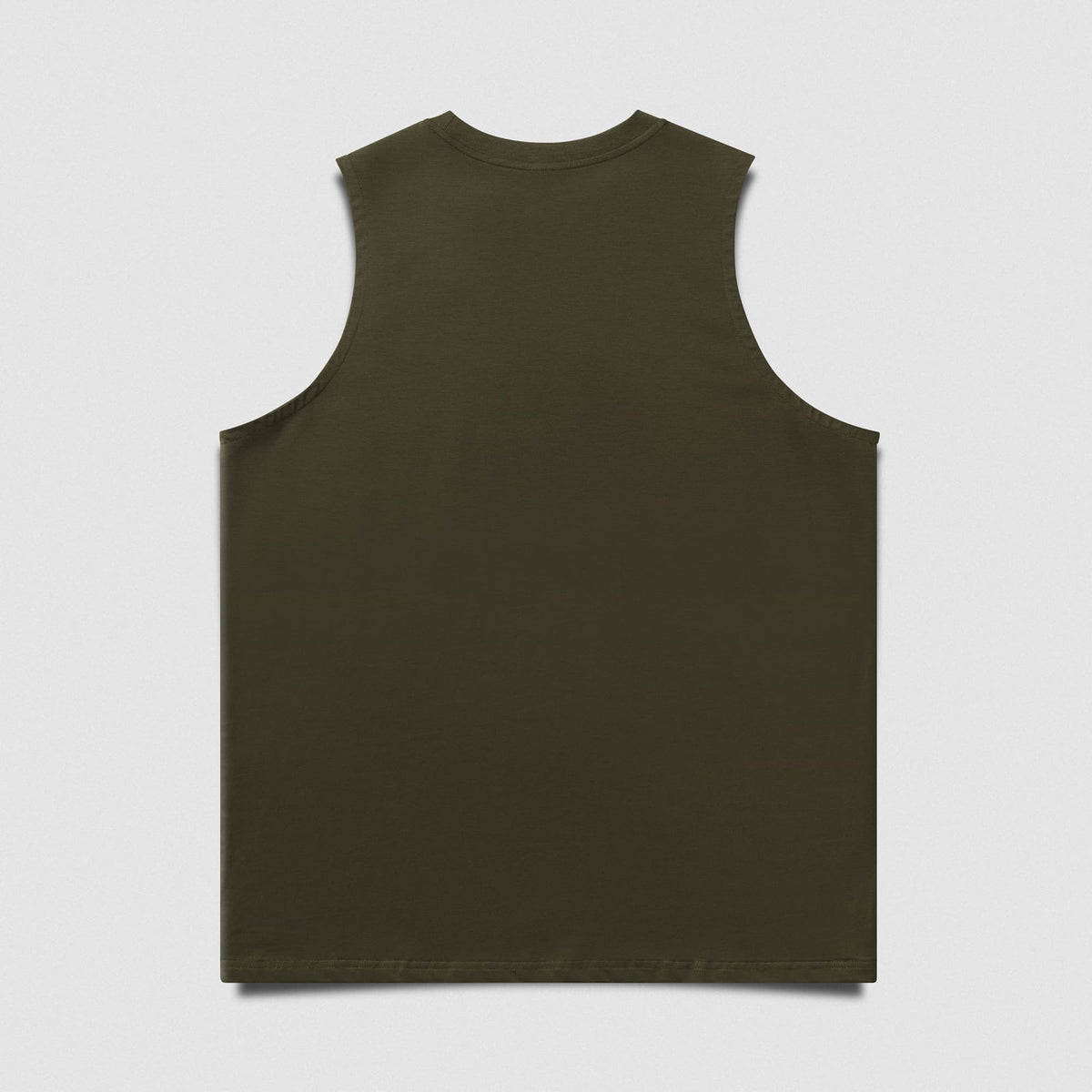 Axis Muscle Tank - OD Green back product view