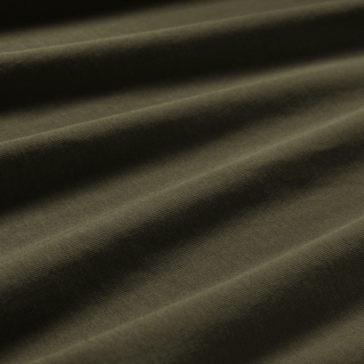 Axis Muscle Tank - OD Green fabric texture detail