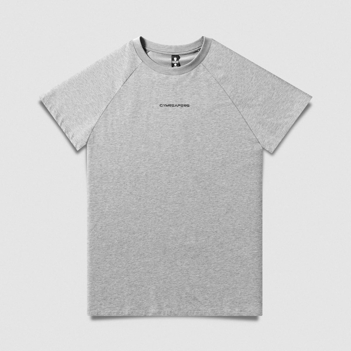 Axis Raglan Tee - Heather Gray front product view