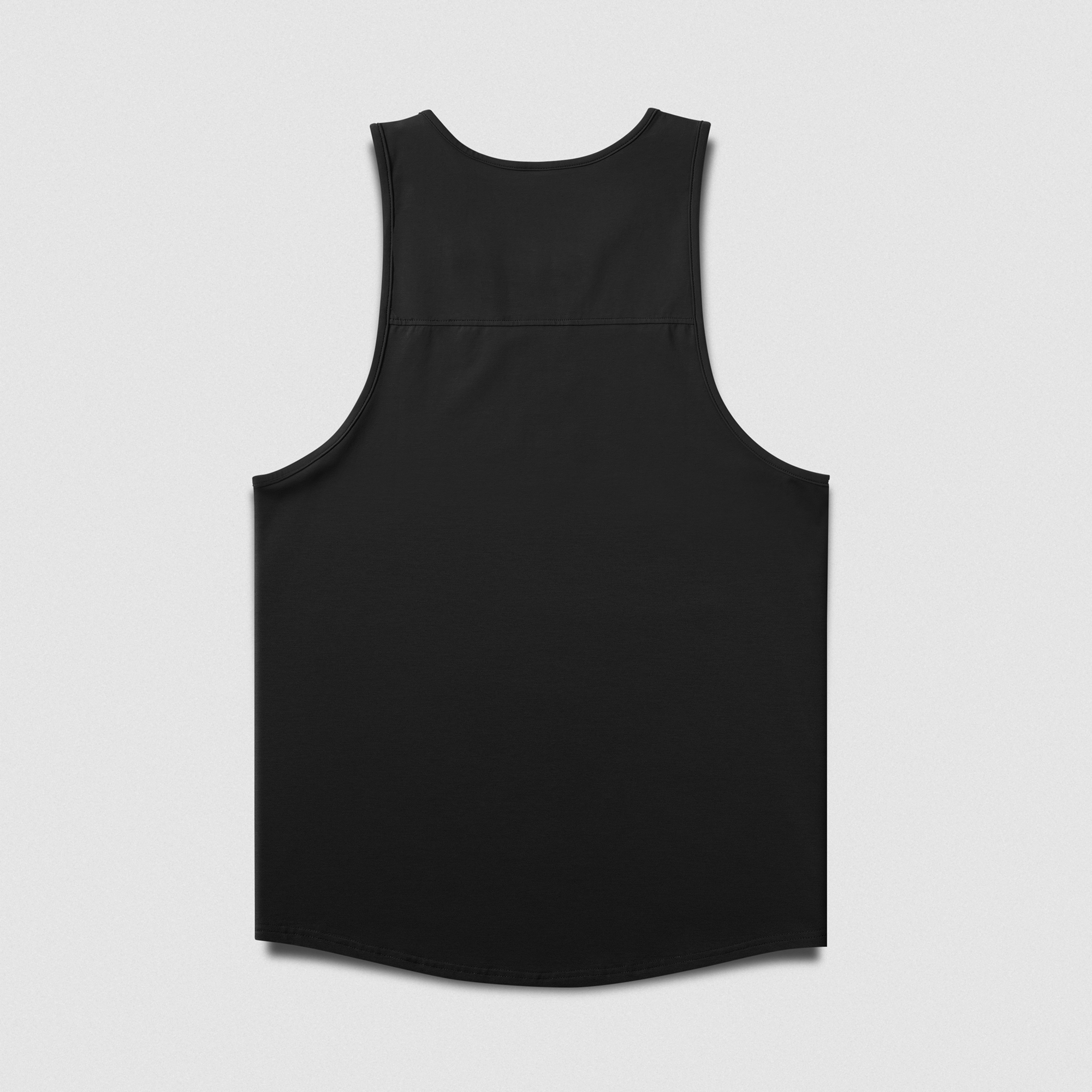 Axis Scoop Hem Tank - Black