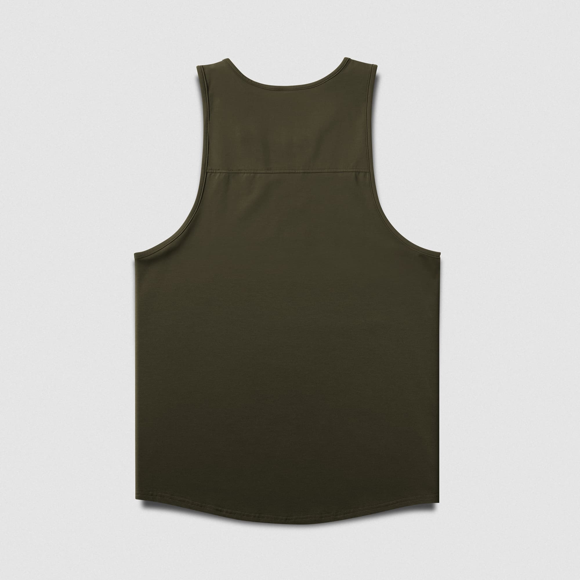 Axis Scoop Hem Tank - OD Green
