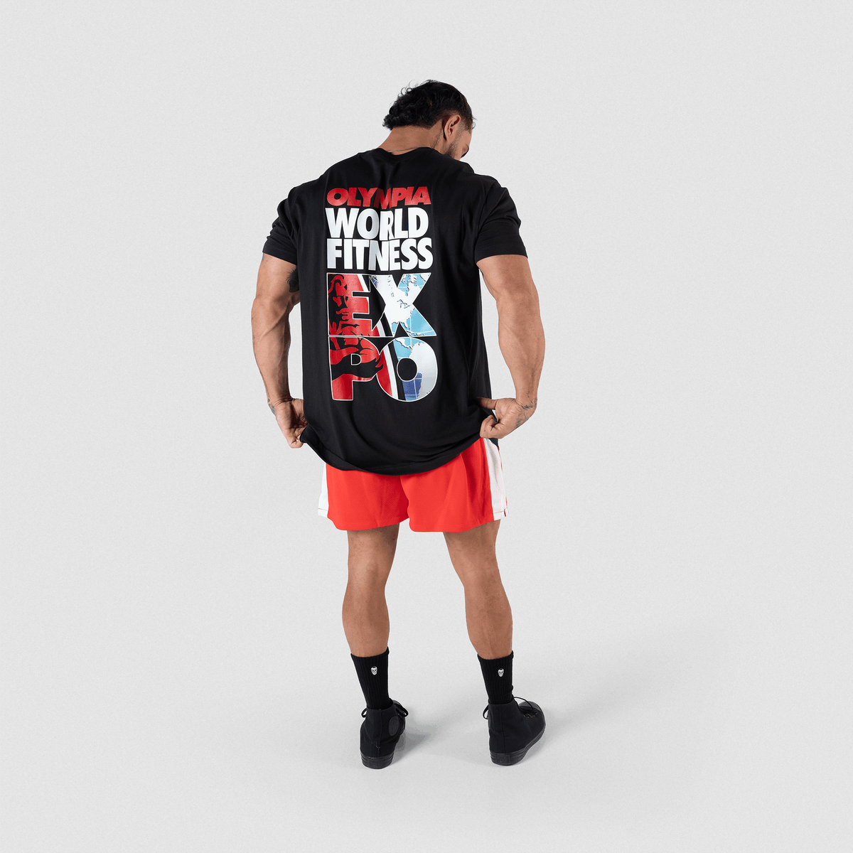 On Model, Back View (Alternate Angle)
