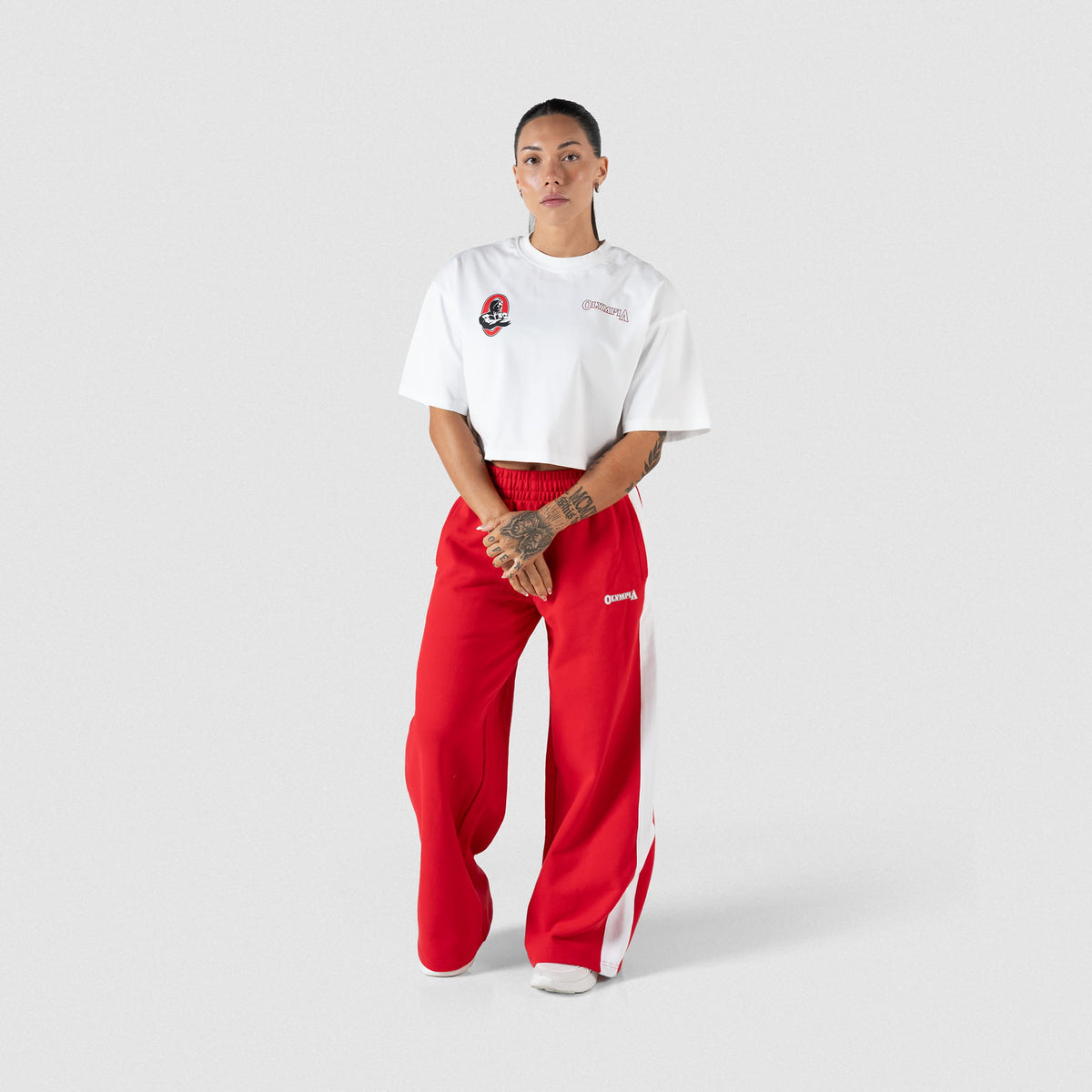 Signature Wide-Leg Jogger