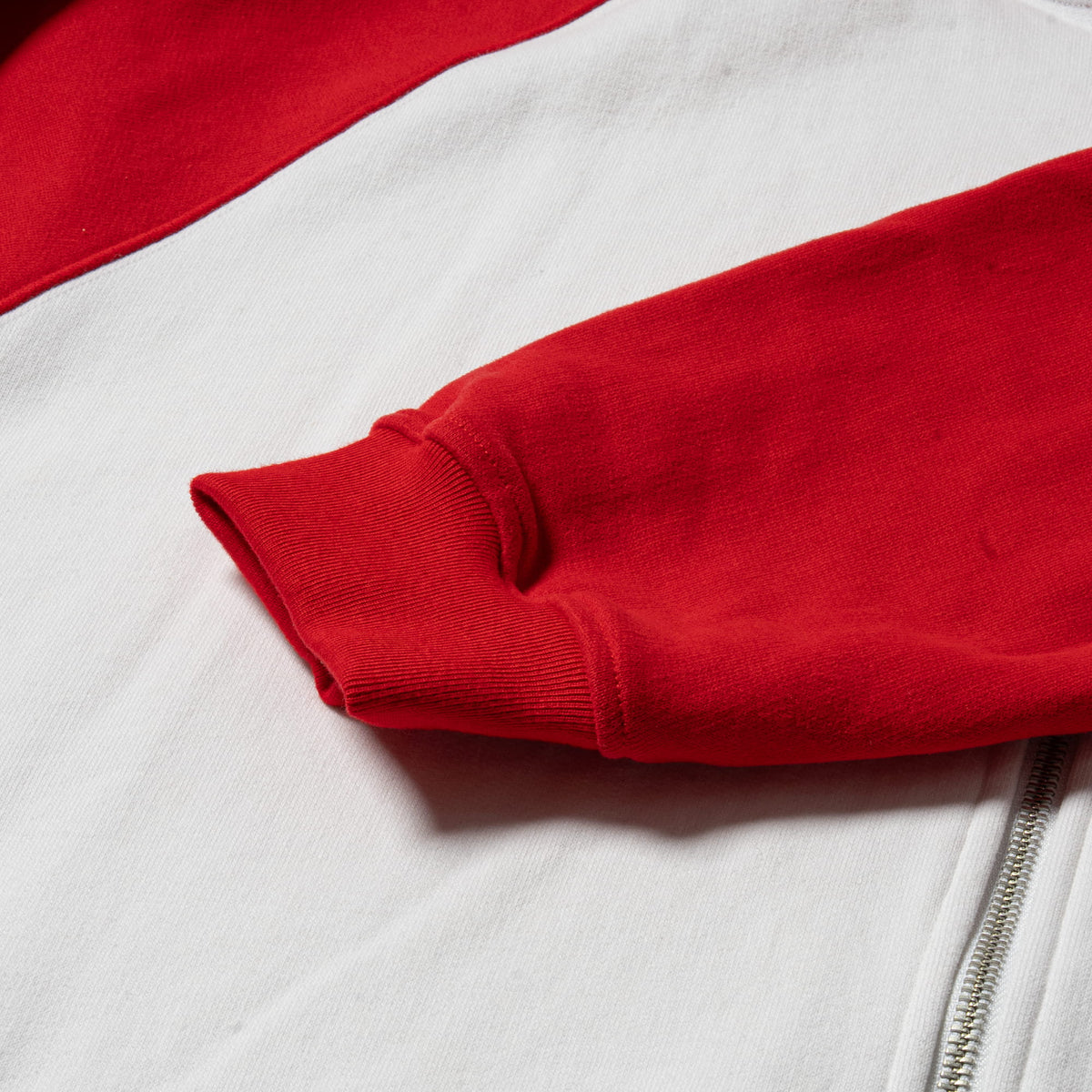 Signature Zip-Up Hoodie | Ribbed cuffs feature