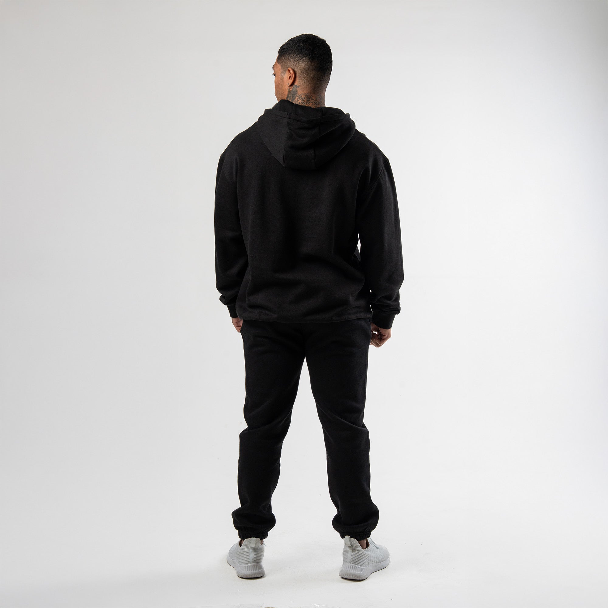 Axis Mockneck Hoodie - Black