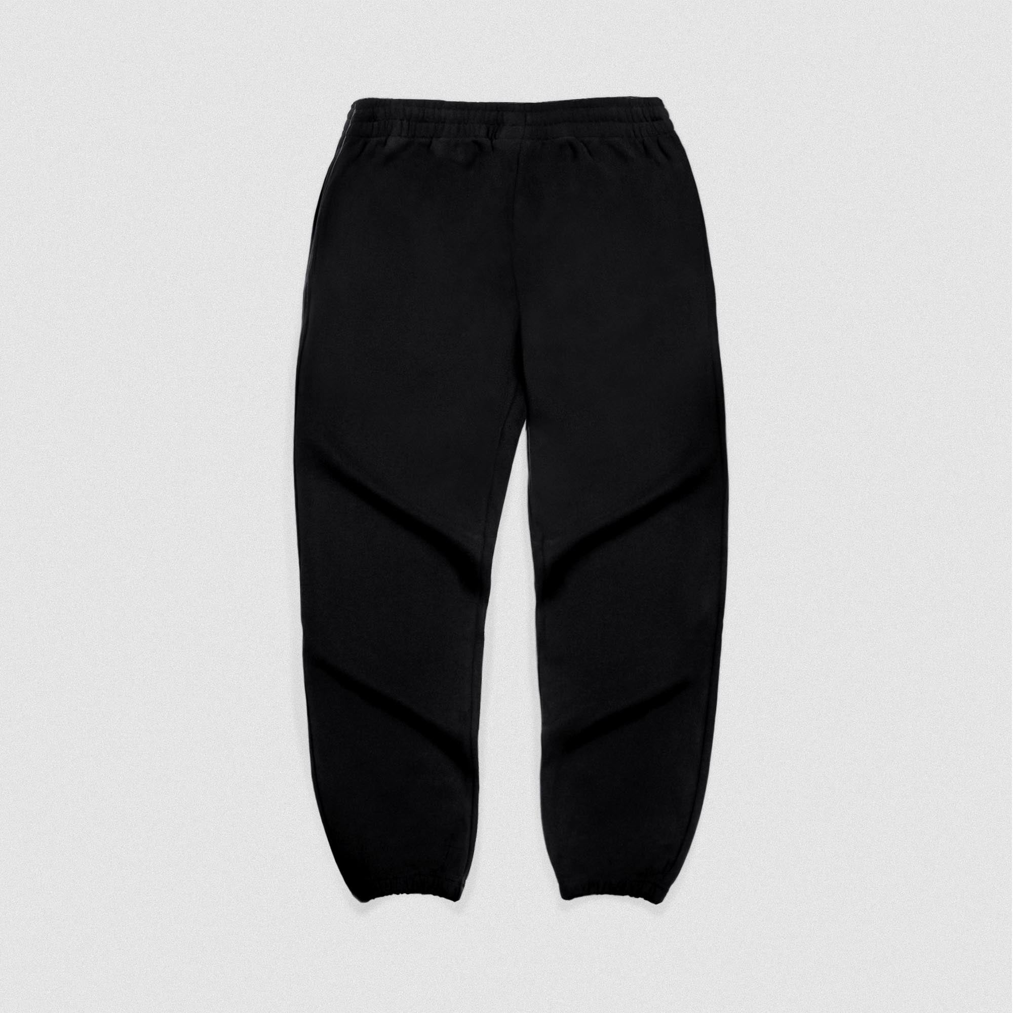 heavyweight core skull jogger black back