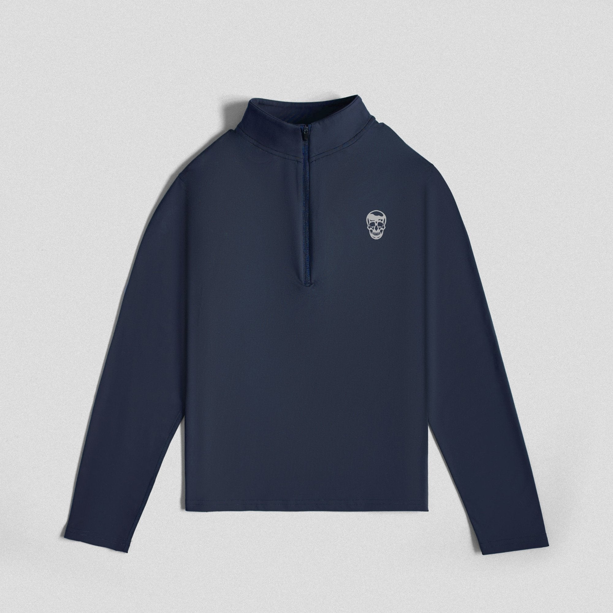 performance quarter zip navy main