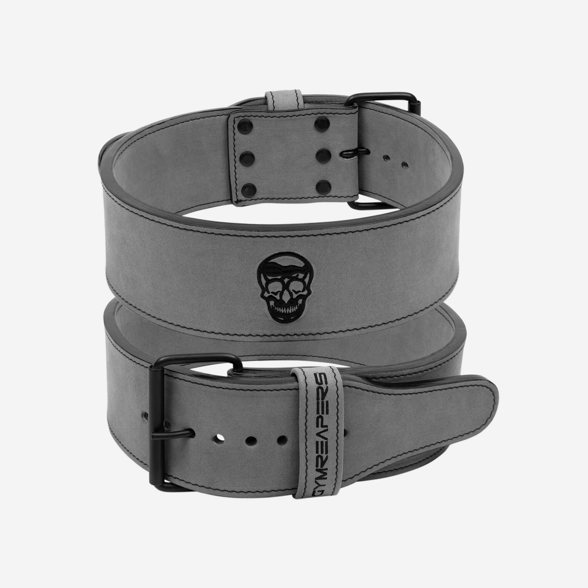 10mm single prong belt gray