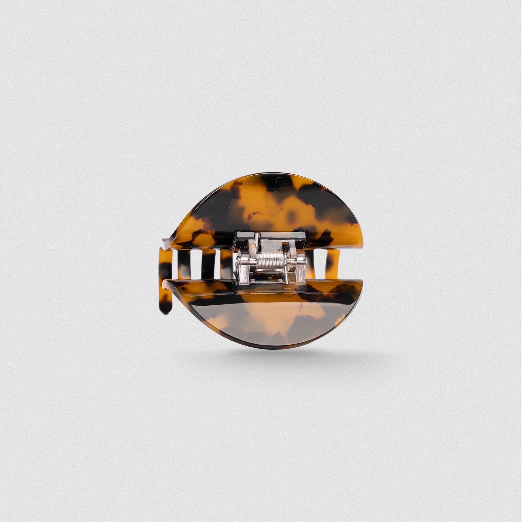 Small Claw Clip - Tortoise Shell Brown back view