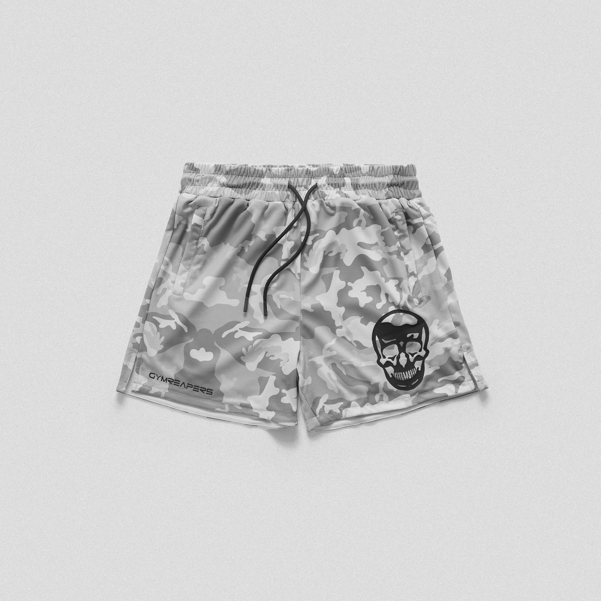 mesh short white camo front