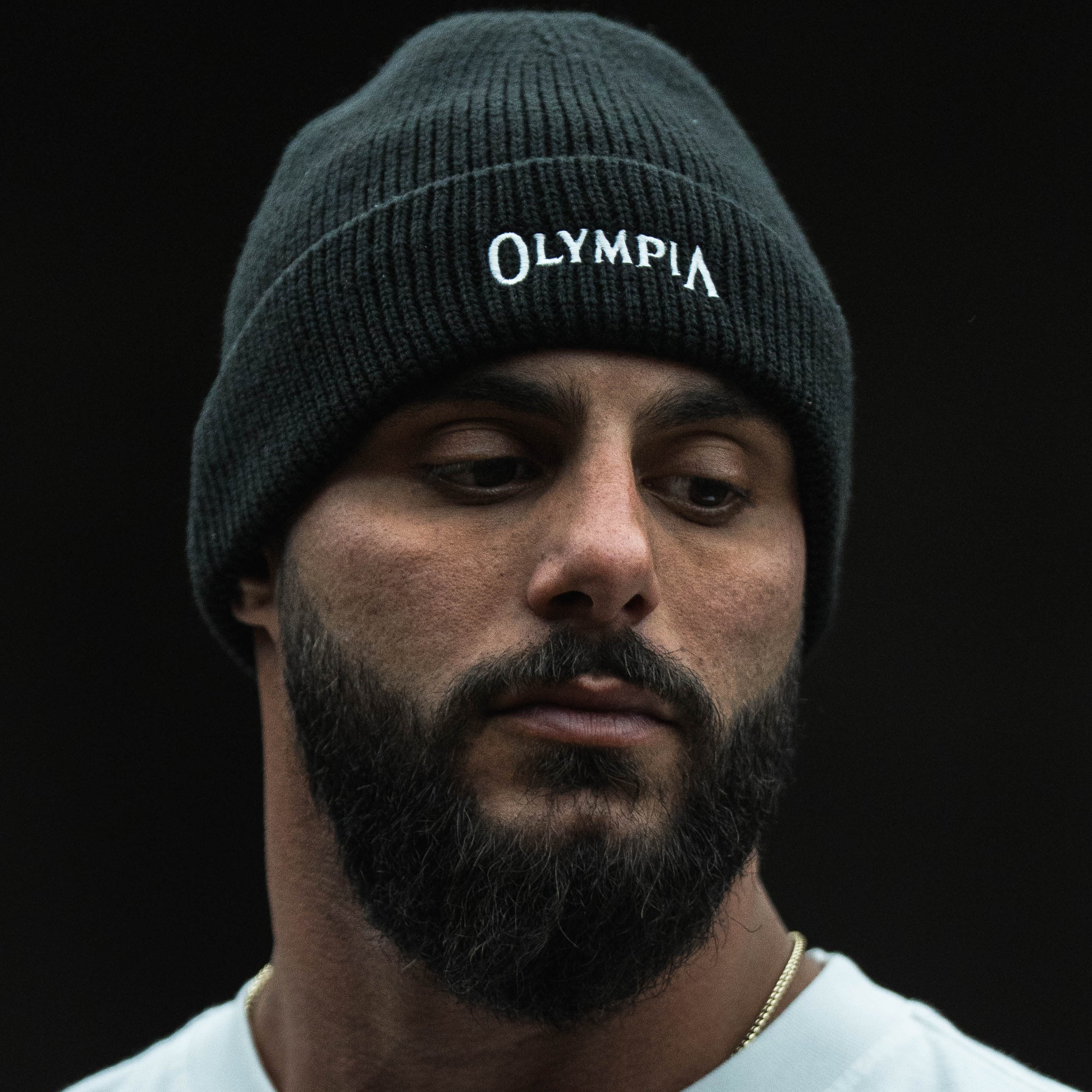 Olympia Ribbed Knit Beanie