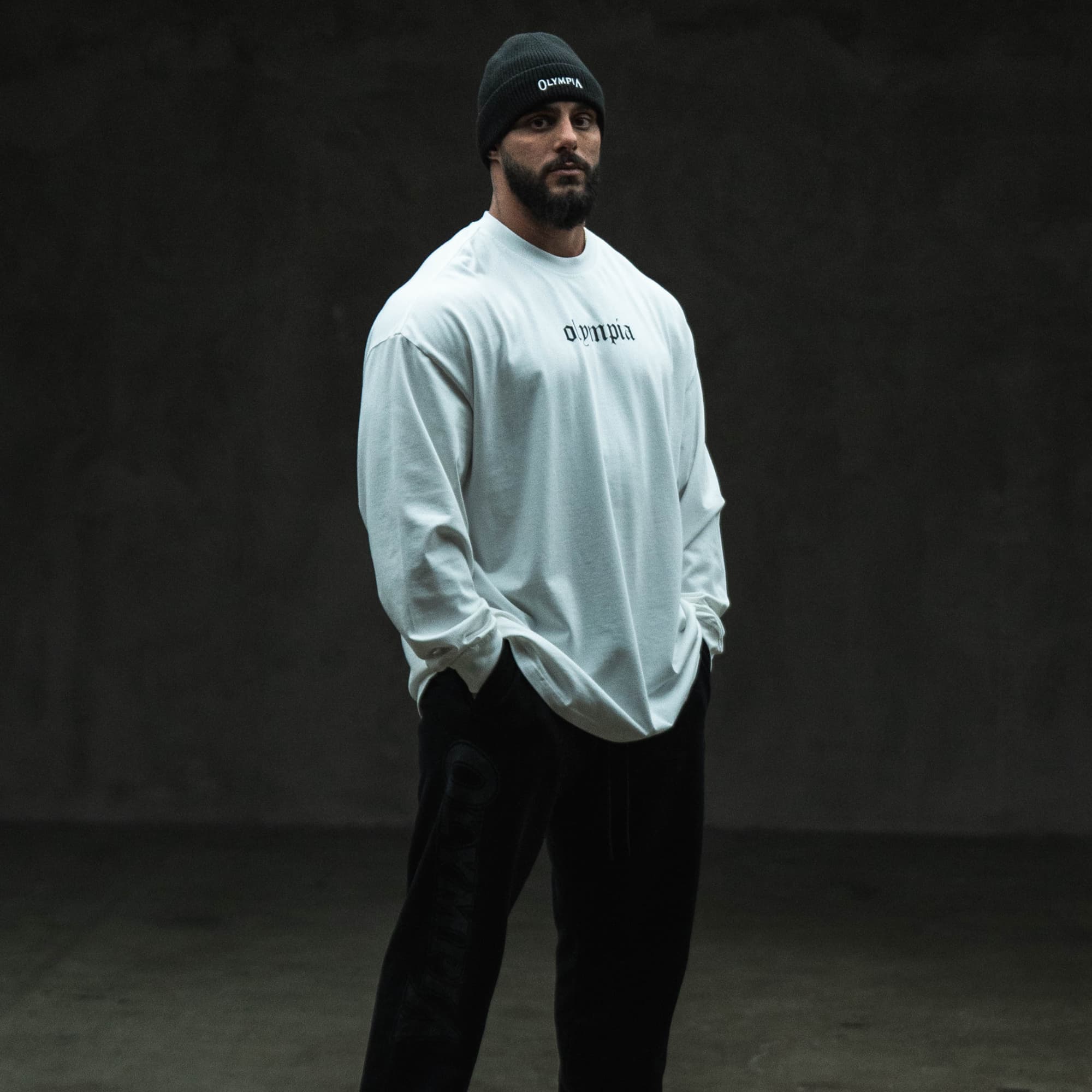 Olympia Ribbed Knit Beanie