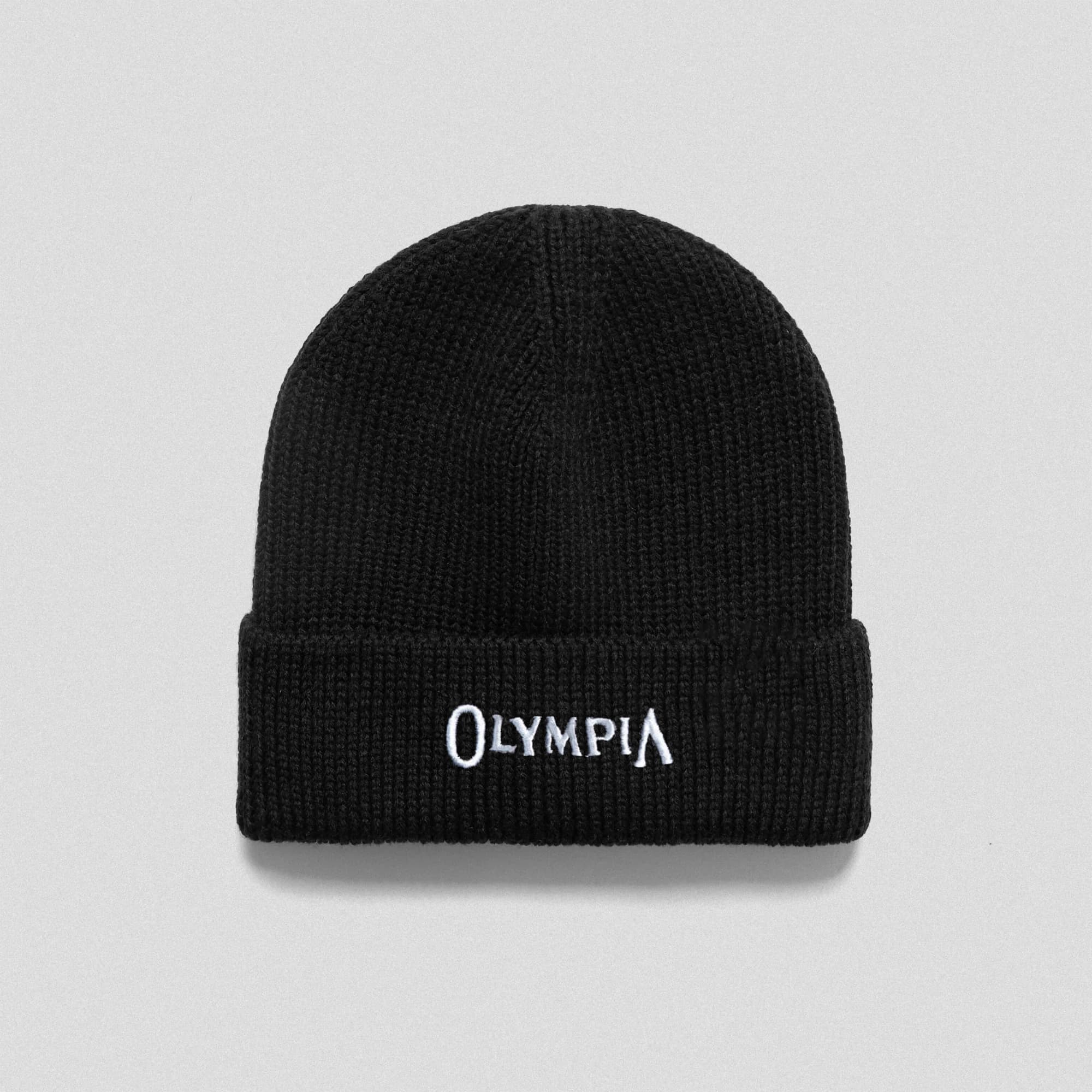 Olympia Ribbed Knit Beanie