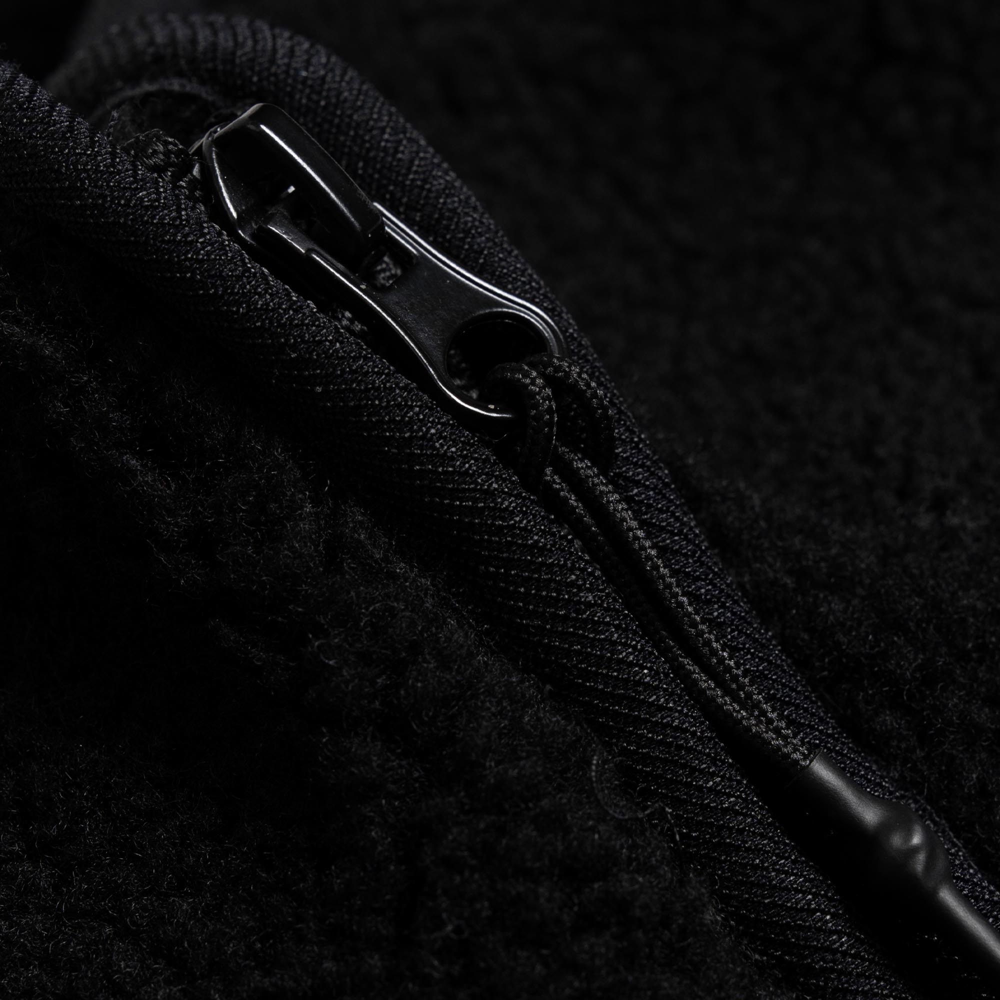 Sektor Sherpa Jacket close up detail shot of zipper