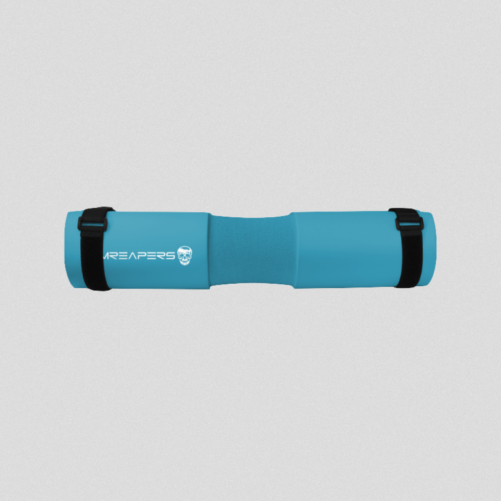 barbell pad cyan side