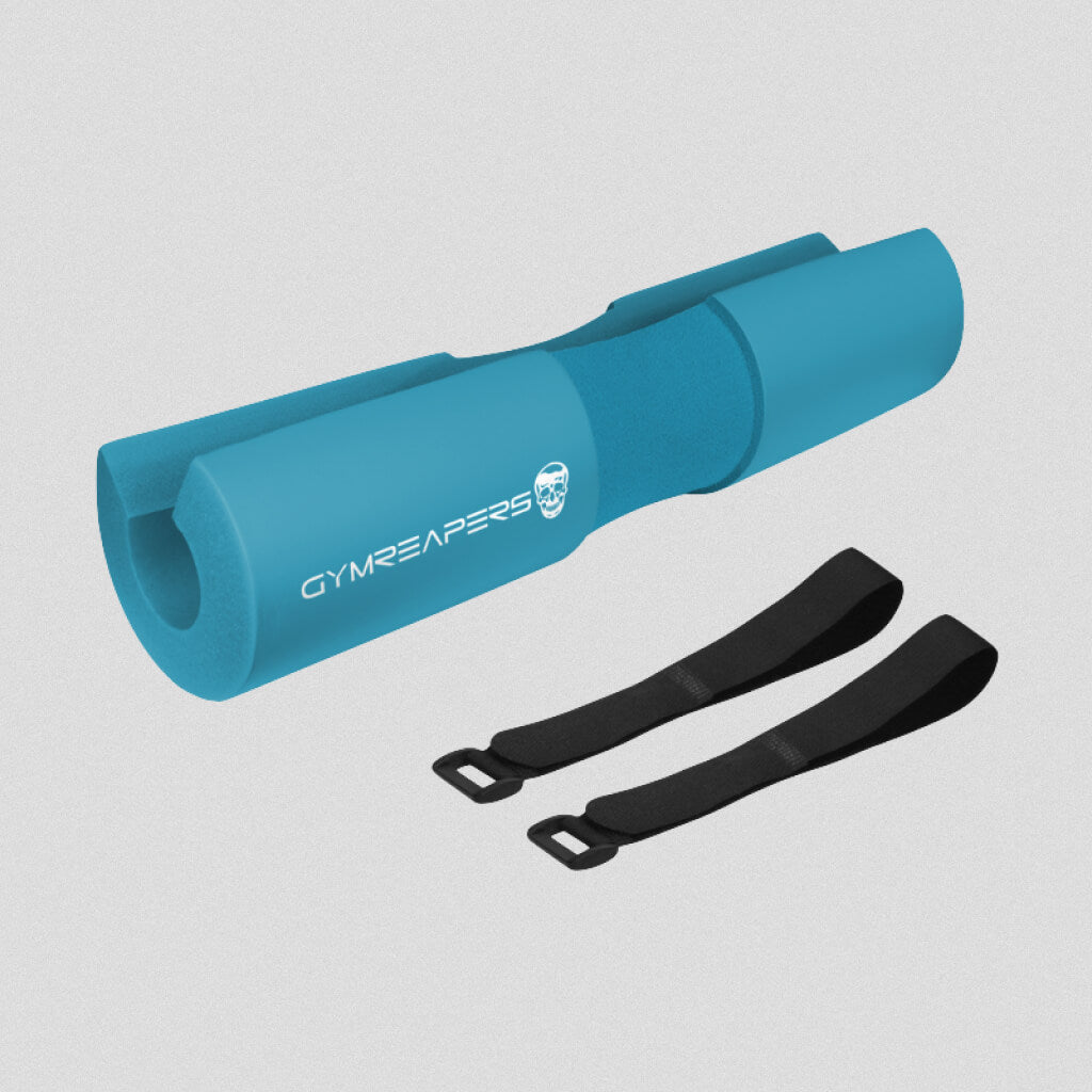 barbell pad cyan strap and pad