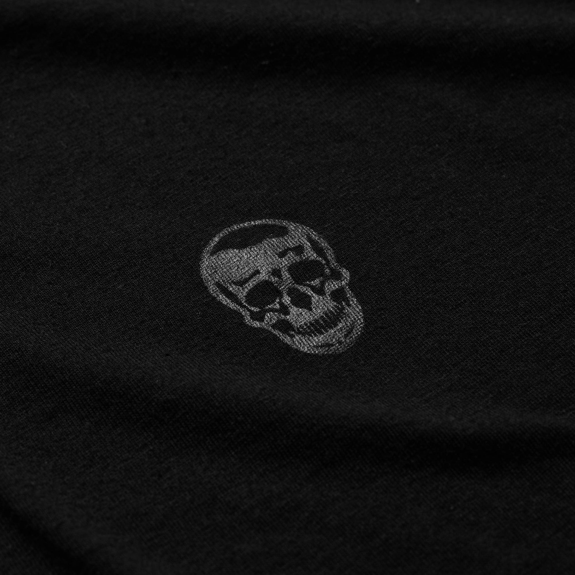 core skull shirt black black detail