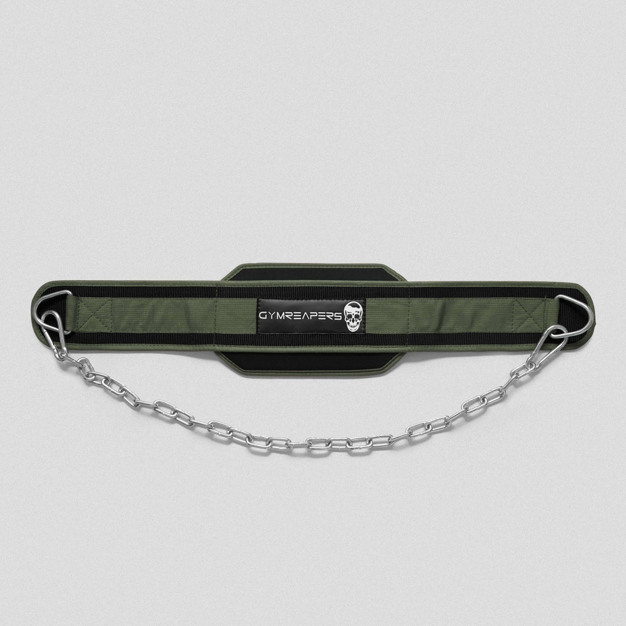 dip belt ranger green flat with hanging chain