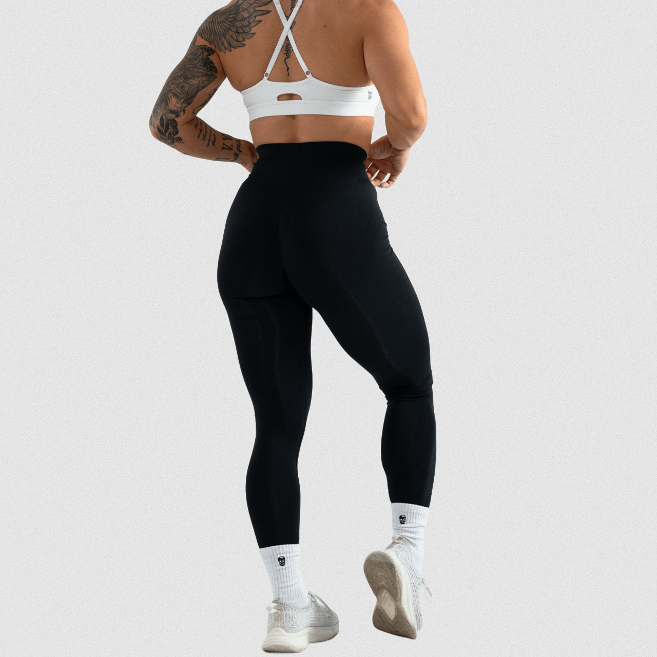 infinity leggings black back