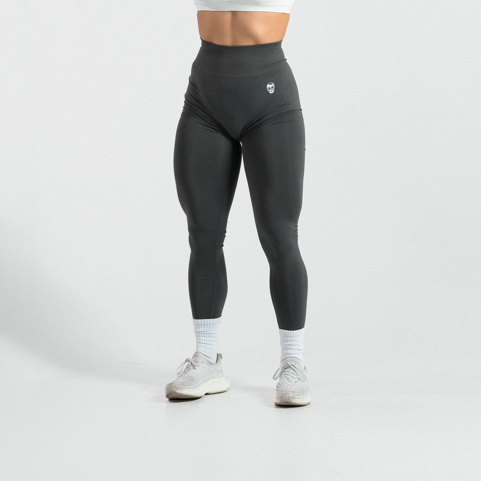 infinity leggings flat gray main front shot