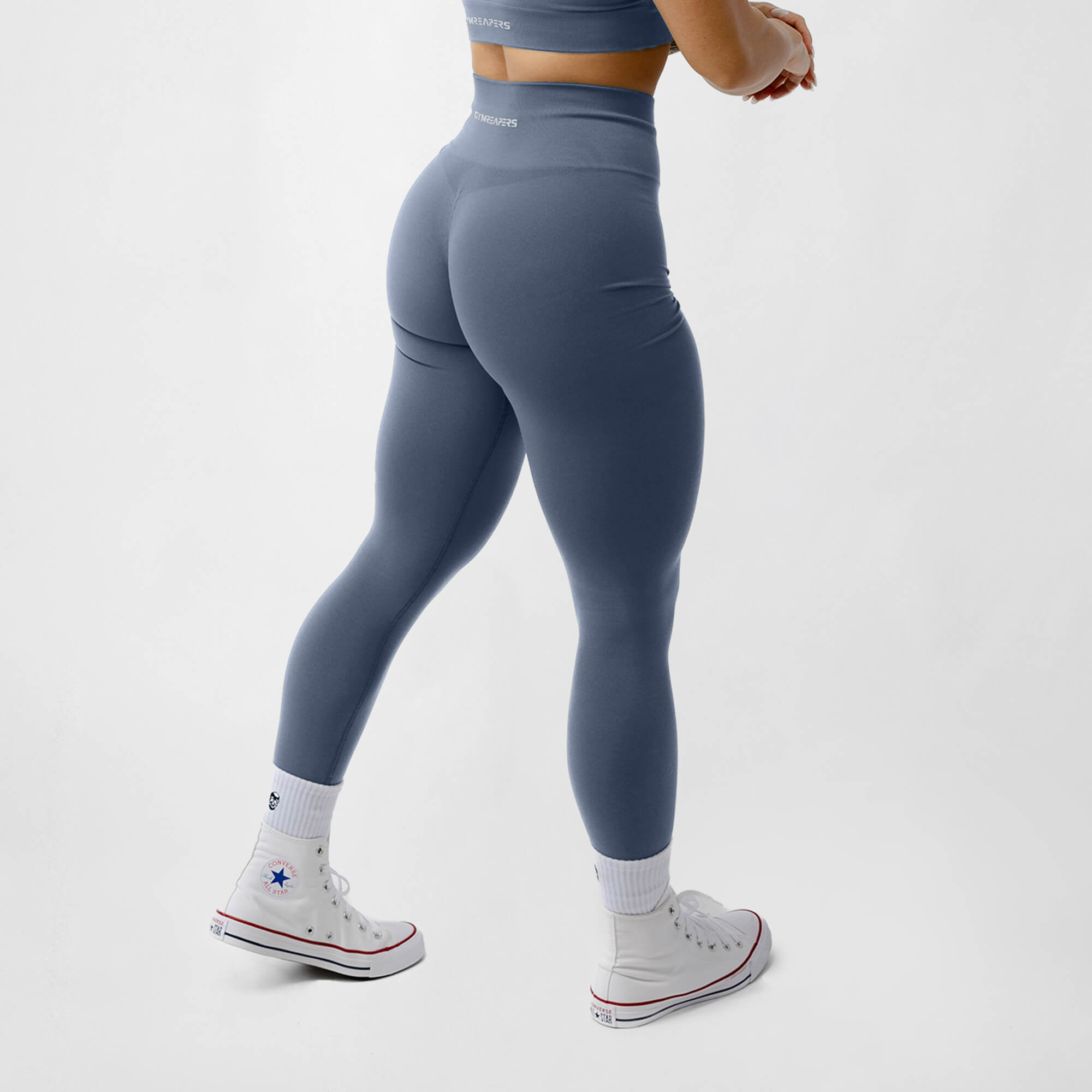 legacy leggings pale blue back