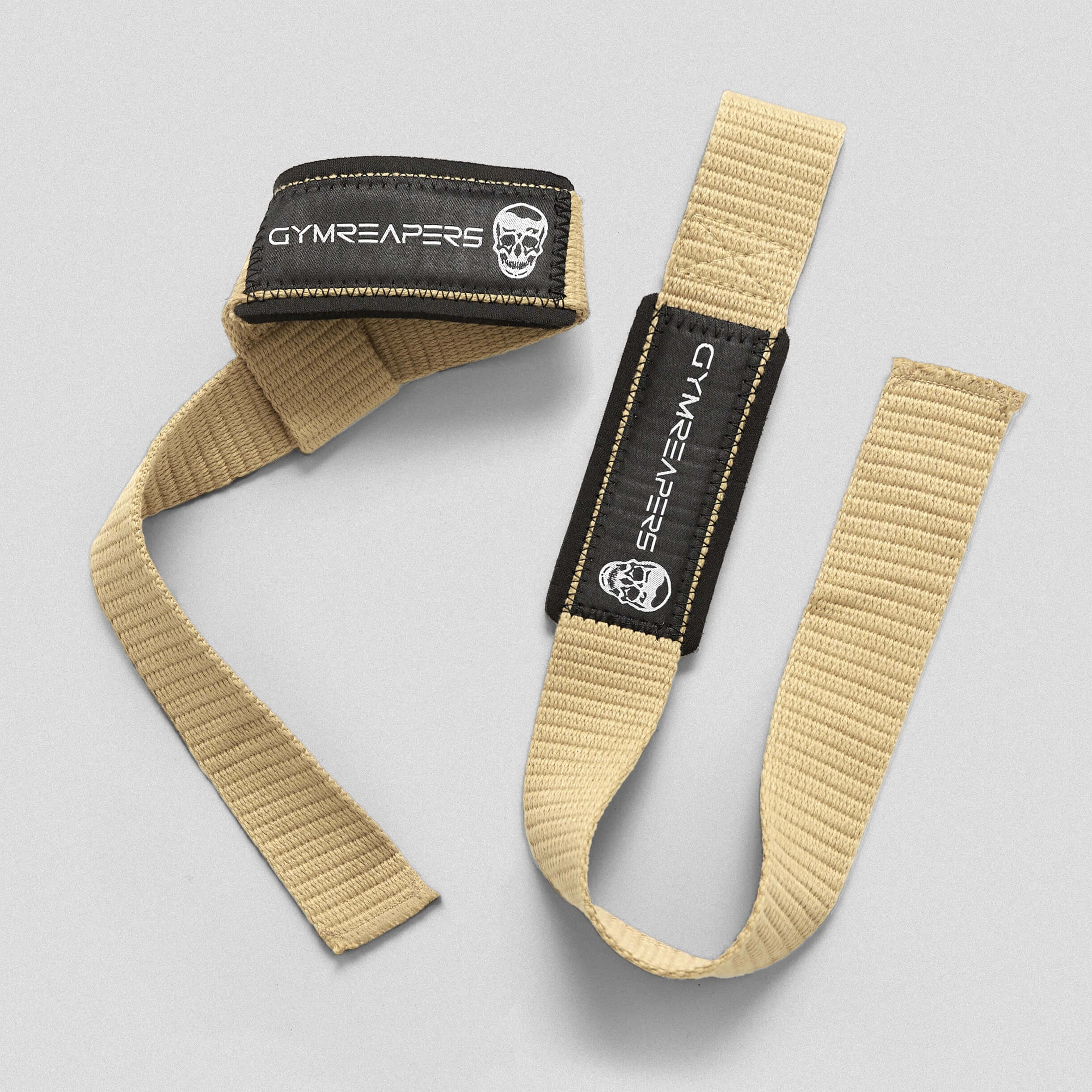 lifting straps desert sand flat and wrapped