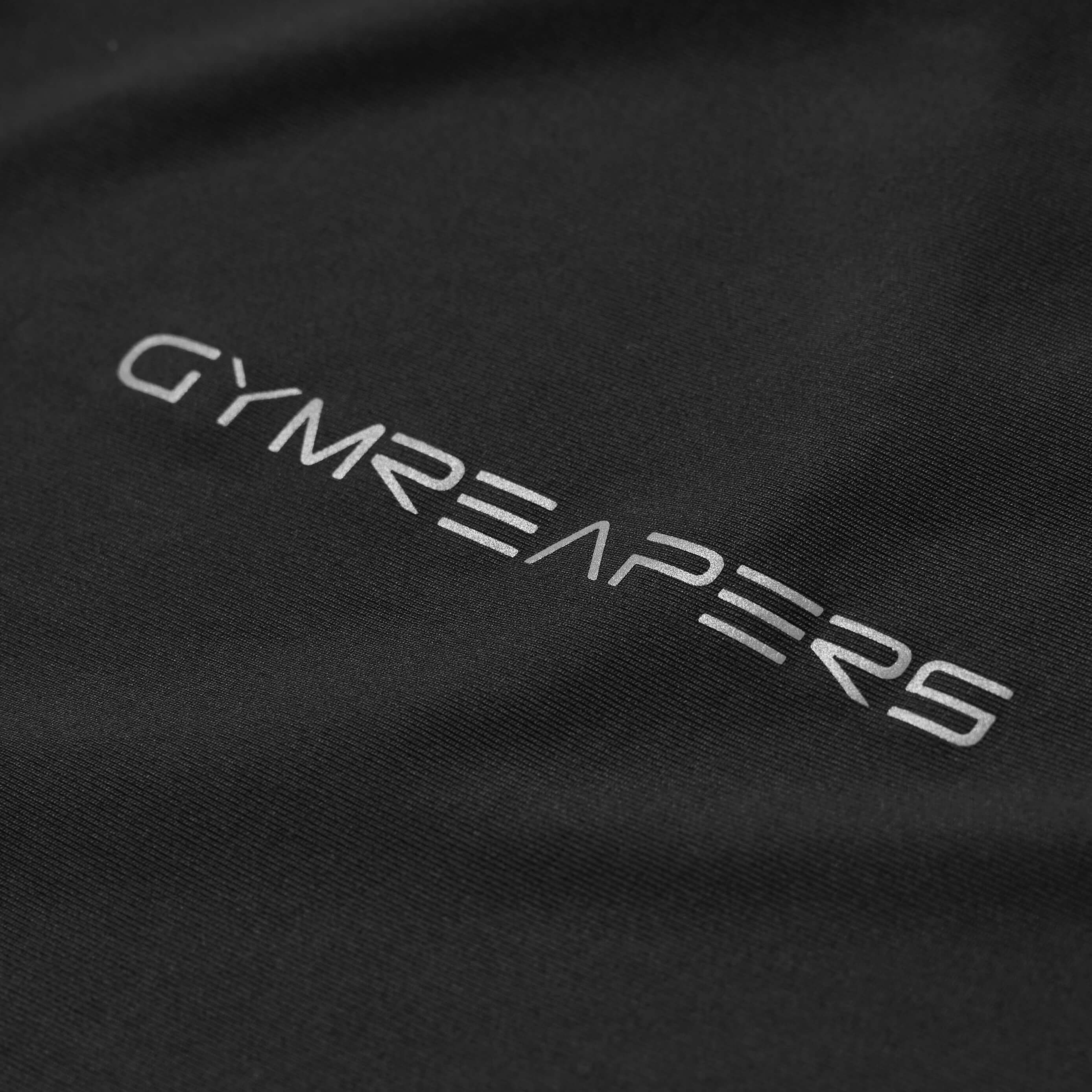 performance short sleeve shirt black close up