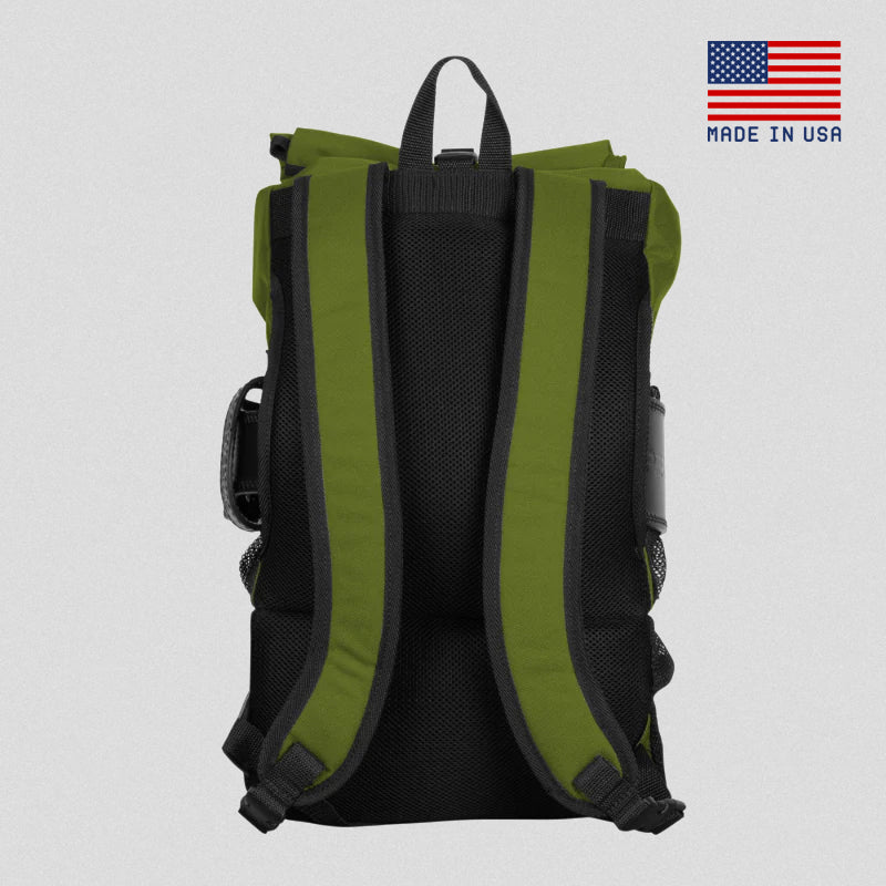 tombstone bag army green back