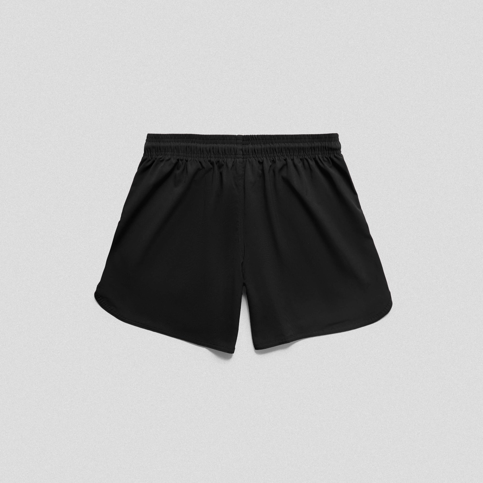 training shorts black black