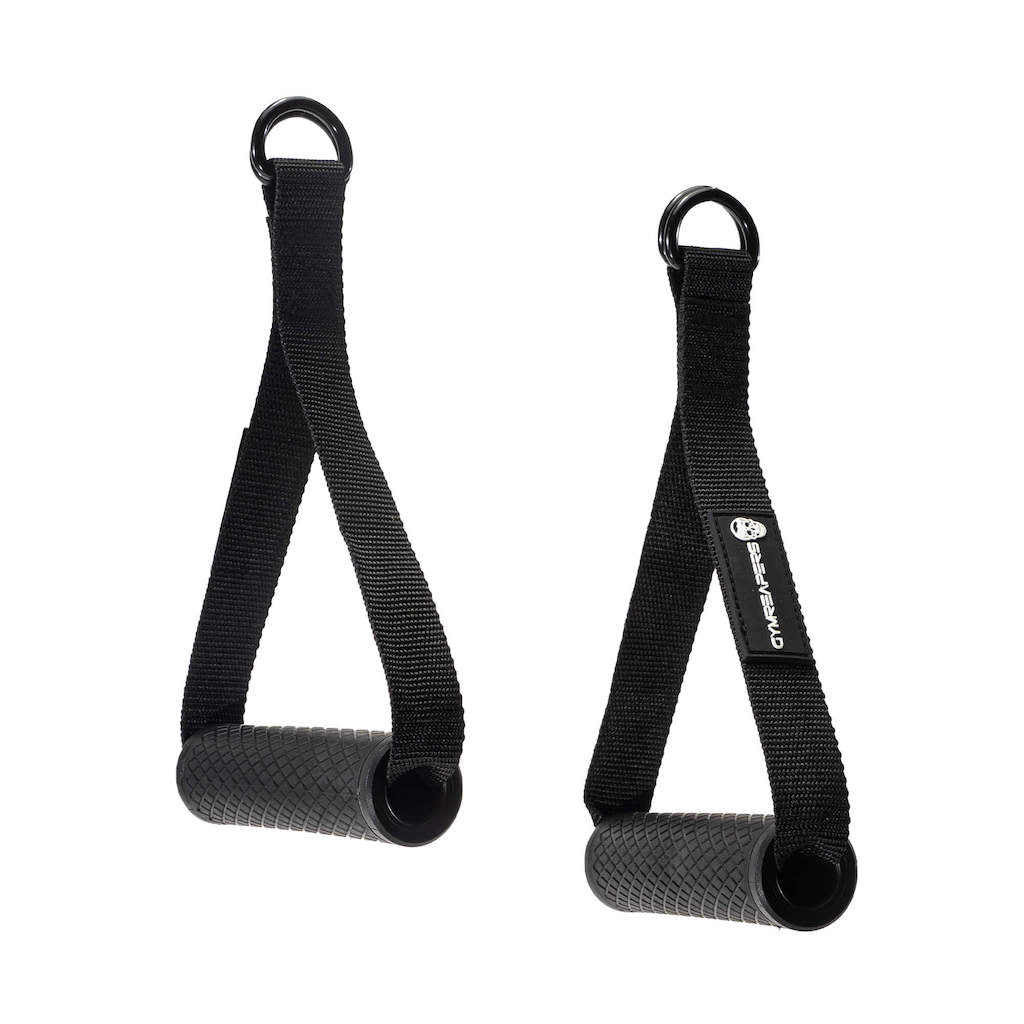 Gymreapers Ankle Straps - Black (Pair)