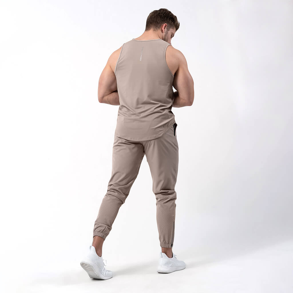 performance jogger taupe life style